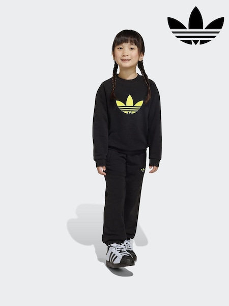 adidas Originals Trefoil Oversized Sweatshirt Little Kids Set (H62196) | €63