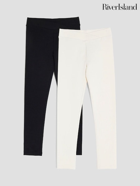 River Island Girls Cross Front Leggings 2 Pack (H62276) | 28 €