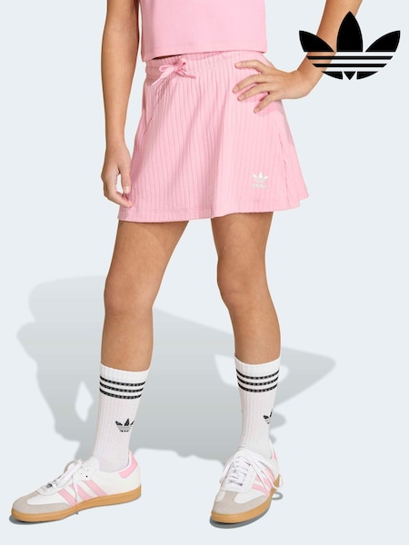 adidas Originals Pink Rib Skirt (H62359) | SGD 45