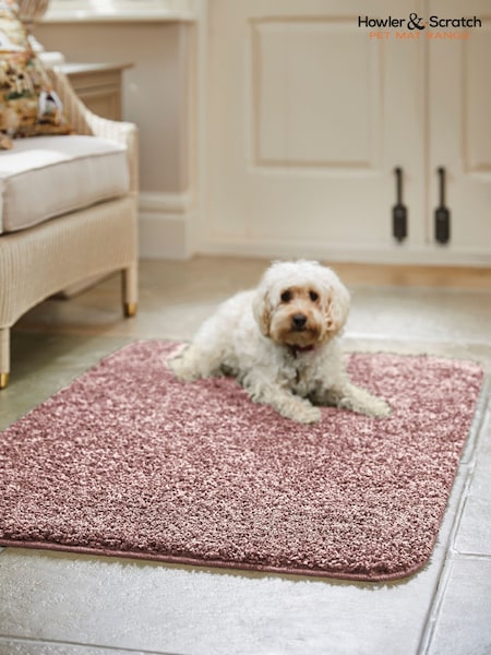 Howler & Scratch Nude Pink Shaggy Pet Mat (H62683) | €37 - €55