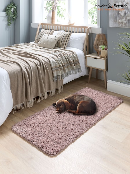 Howler & Scratch Nude Pink Shaggy Pet Runner (H62685) | €66