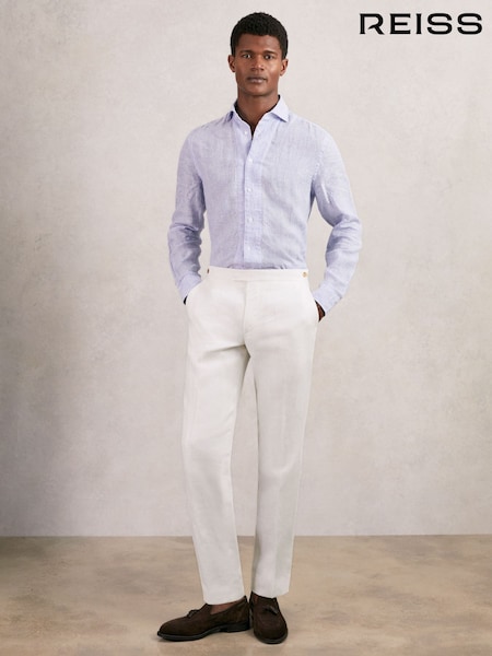 Reiss Hamlet Slim Fit Lyocell Linen Suit Trousers (H62755) | 278 €
