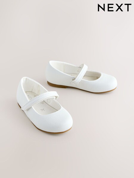 Branco - Mary Jane Touch Fastening Occasion Shoes (H63348) | R$ 165 - R$ 195