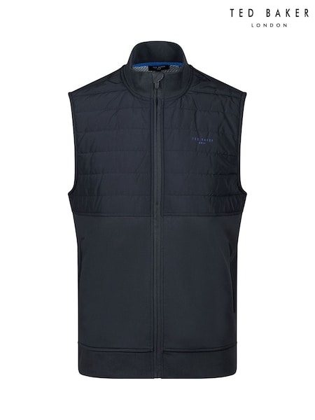 Ted Baker Blue Men's Chipp Padded Golf Gilet (H63425) | €114