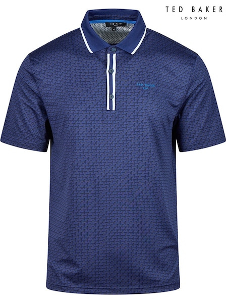 Ted Baker Blue Men's Parre Golf Polo Shirt (H63427) | €63