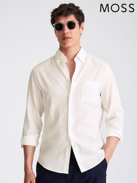 Alb - MOSS Lightweight Oxford Shirt (H63866) | 372 LEI