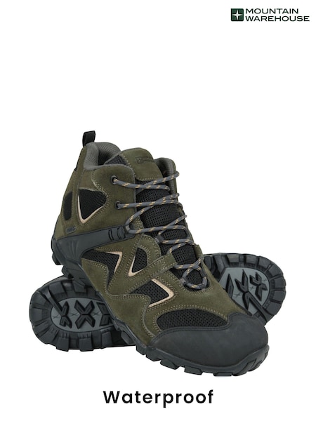 Mountain Warehouse Mens Curlew Waterproof Low Profile Walking Boots (H64214) | ‏297‏₪