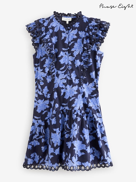 Phase Eight Blue Caraline Dress (H64497) | €164