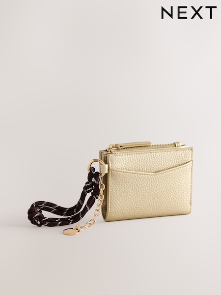 Gold Charm Card Holder (H64502) | €20