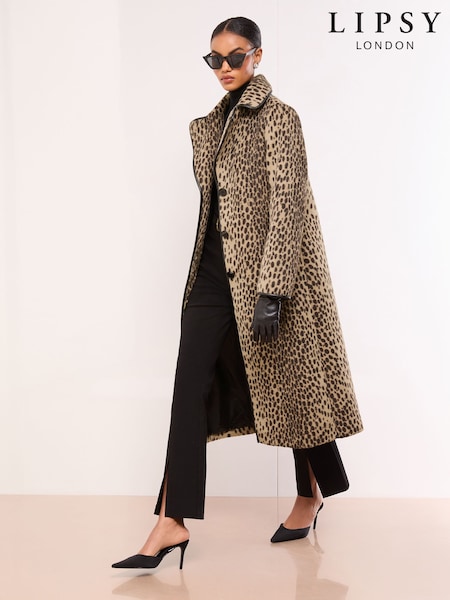 Lipsy Single Breasted Longline Coat (H64584) | 140 €