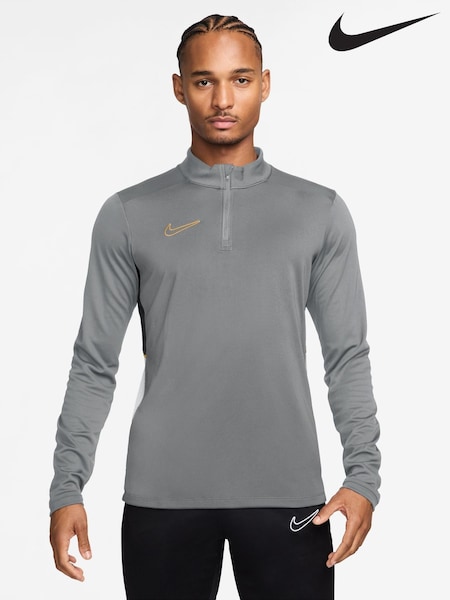 Røykgrå - Nike Academy Dri-FIT Training Drill Top (H64720) | kr628