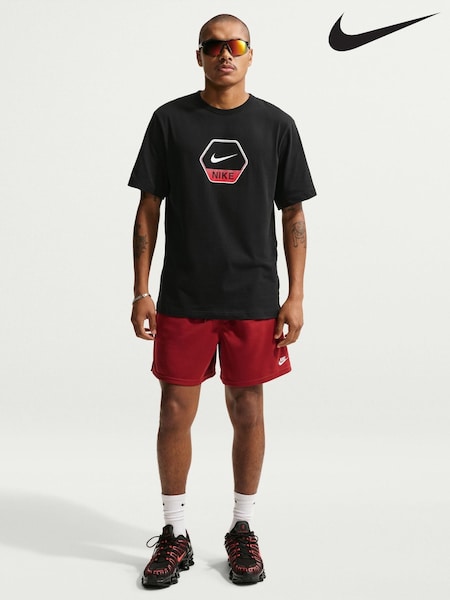 Nike Black Sportswear Graphic T-Shirt (H65238) | €41