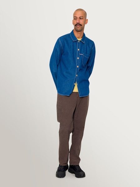 Folk Blue Denim Loop Shirt (H65419) | €198
