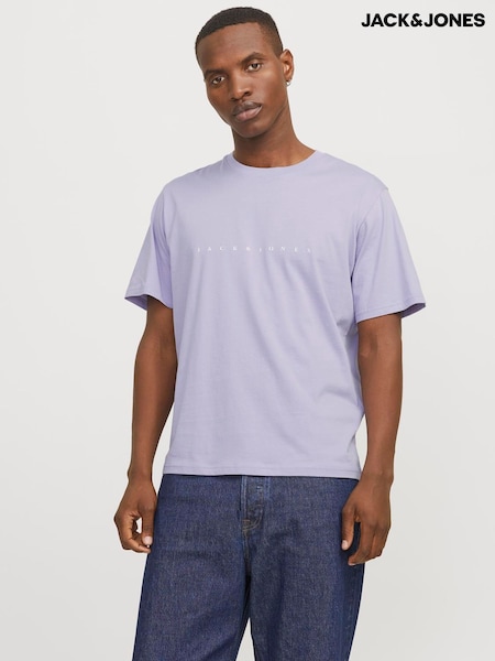 Purple - JACK & JONES T-Shirt (H65553) | 112 LEI