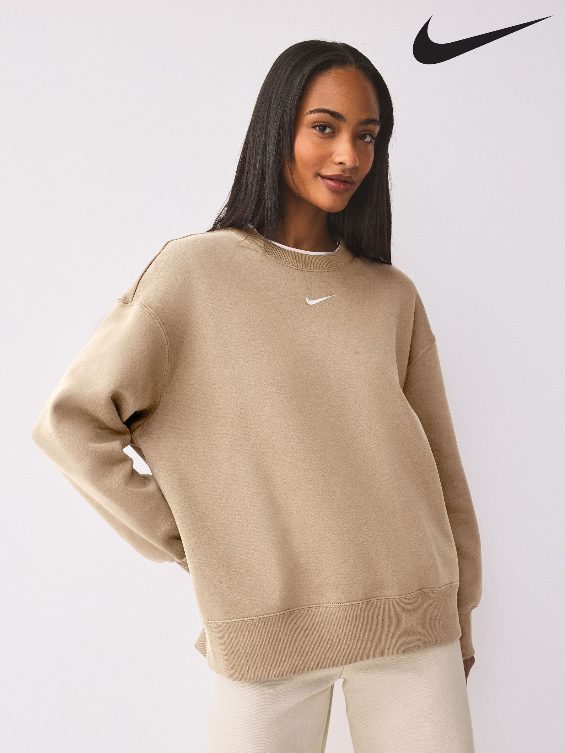 nike longline sweatshirt