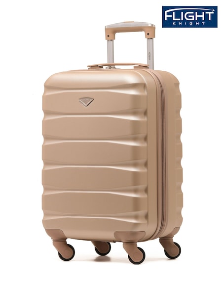 Flight Knight Nude 55x35x25cm 4 Wheel ABS Hard Case Cab Luggage (H65687) | €63