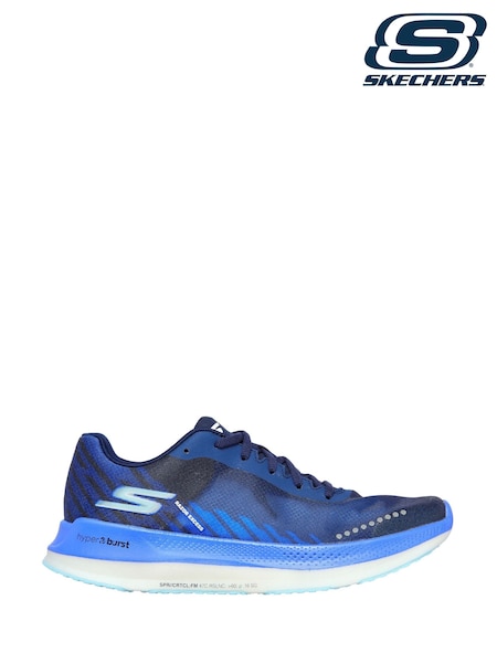 Skechers Black Go Run Razor Excess Sports Trainers (H65925) | R$ 1.225