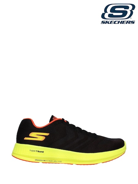 Skechers Black Go Run Razor Sports Trainers (H65928) | R$ 1.255