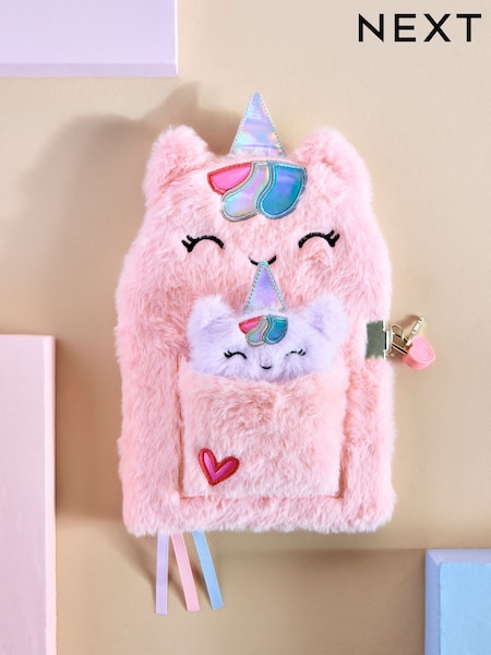 Pink/Purple Cute Unicorn Lockable Notebook Set (H66121) | SGD 20