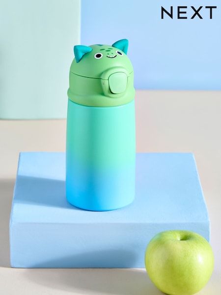 Blue/Green Cute Dragon 350ml Stainless Steel Water Bottle (H66127) | €14