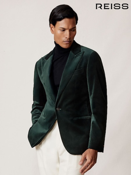 Reiss Emerald Green Apsara Jacket (H66128) | €425
