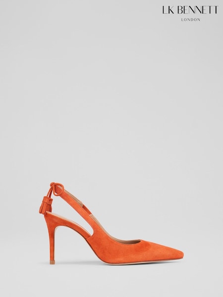 LK Bennett Cary Suede Tassel Slingback Courts (H66146) | 2,227 LEI