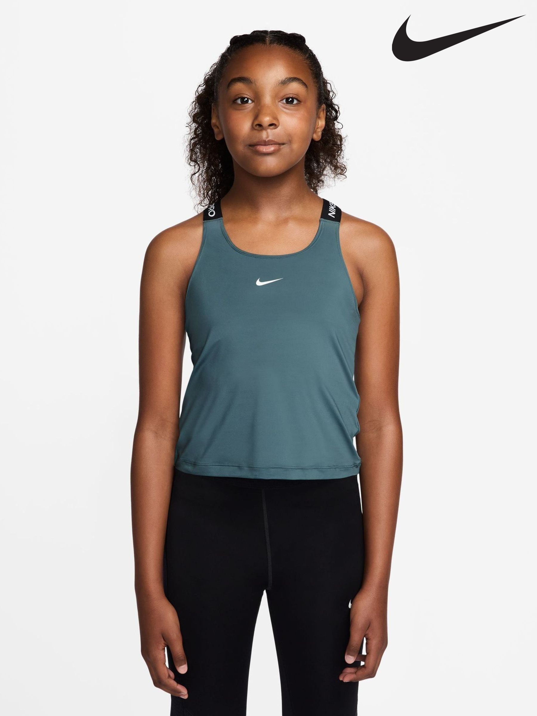 womens grey nike tank top