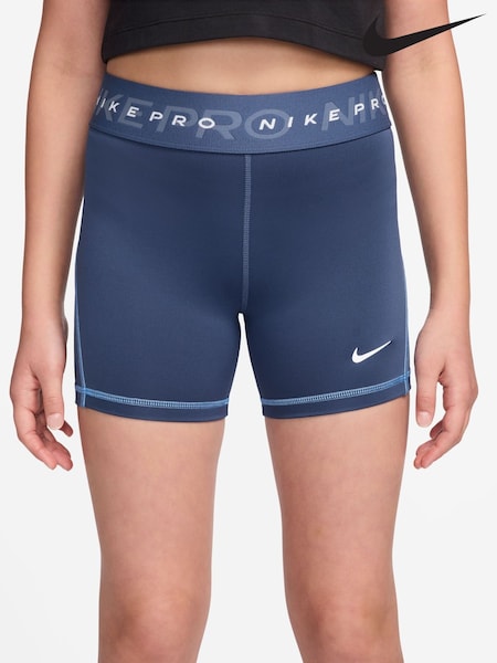 Mystisches Marineblau - Nike Pro Dri-FIT 3 Inch Shorts (H66281) | 44 €