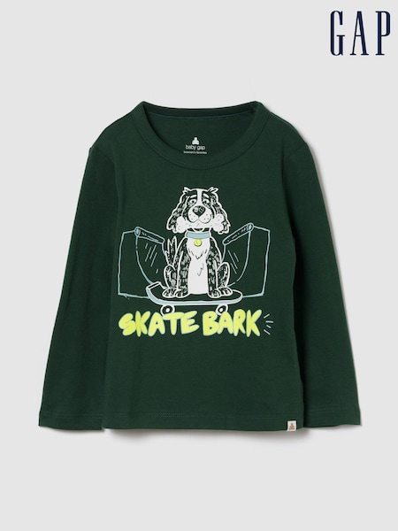 Verde - Gap Graphics T-Shirt (6mths-5yrs) (6mths-5yrs) (H66452) | 14 €