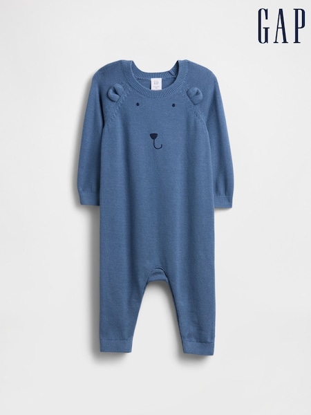 Gap Bear Sweatshirt One-Piece (0-24mths) (0-24mths) (H66557) | 47 €
