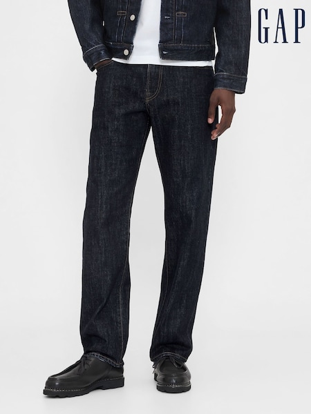 Gap Dark Wash Blue Relaxed Straight Jeans (H66559) | €66
