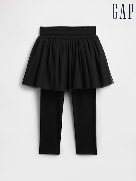 Gap Black Tulle Skirt Leggings (6mths-5yrs) (6mths-5yrs) (H66572) | €24