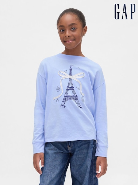 Gap Blue Disney Oversized Graphic T-Shirt (4-13yrs) (4-13yrs) (H66672) | €19