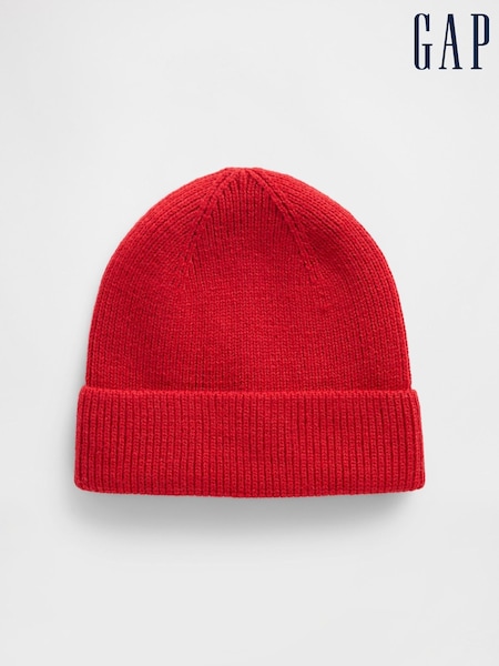 Gap Red Cosy Ribbed Beanie (H66722) | €15