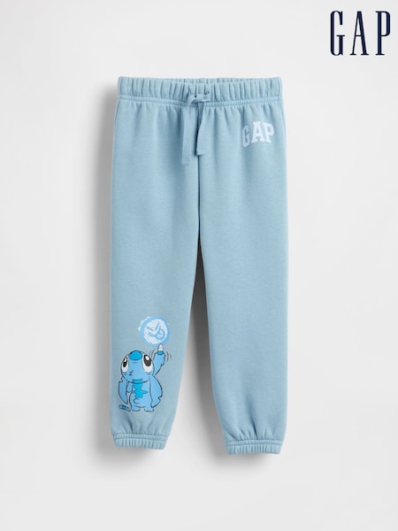 Gap Blue Lilo and Stich Relaxed Logo Pull On Joggers (6mths-5yrs) (6mths-5yrs) (H66724) | €20