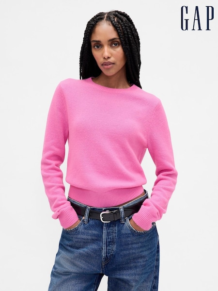 Gap Pink Soft Touch Crew Neck Jumper (H66752) | €46