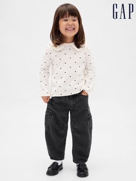 Gap Black Heart Pocket Horseshoe Jeans (6mths-5yrs) (6mths-5yrs) (H66756) | €35