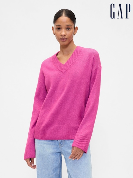 Gap Pink V-Neck Jumper (H66864) | €38
