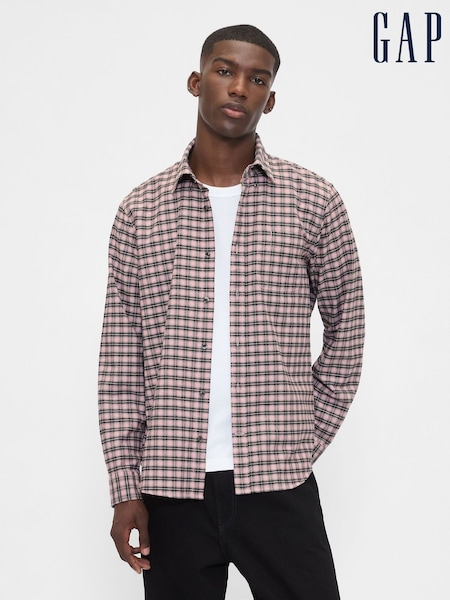Gap Pink/Black Check Oxford Shirt (H66872) | 250 zł