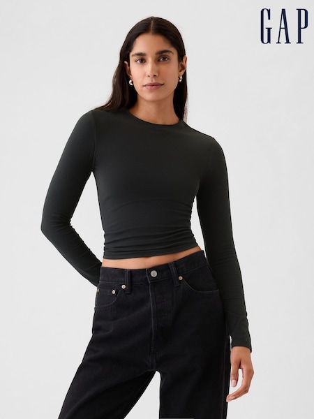 Gap Black CloseKnit Jersey Short Sleeve T-Shirt (H66924) | €19