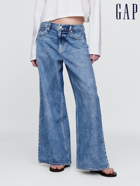 Gap Blue Low Slung Extra Baggy Jeans (H66948) | €64
