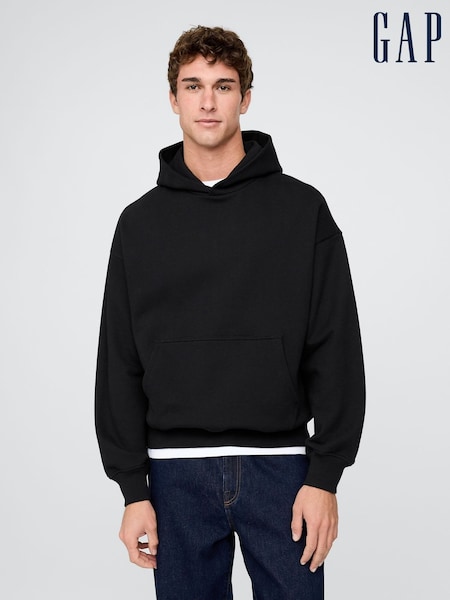 Gap Black Oversized Heavyweight Hoodie (H66983) | €113