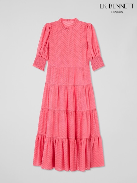 LK Bennett Pink Petite Dr Coley Dress (H67001) | R$ 4.925