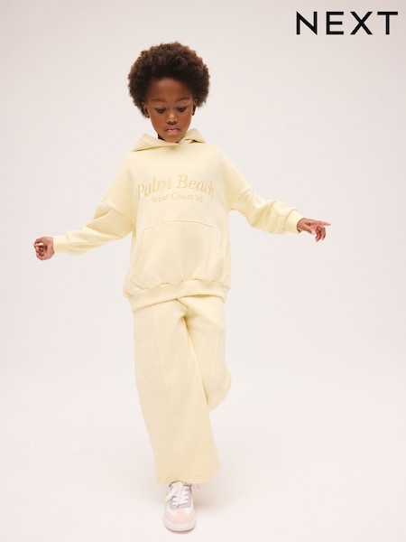 Yellow Embroidered Detail - Hoodie (3-16yrs) (H67037) | ‏78 ر.ق. - ‏104 ر.ق.