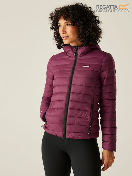 Vermelho - Regatta Womens Hooded Marizion Walking Jacket (H67391) | R$ 555