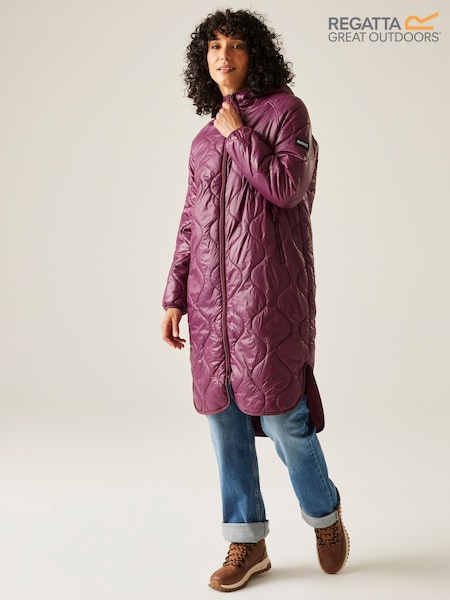 Regatta Purple Triea Coat (H67407) | €93