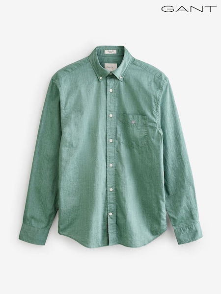 GANT Light Green Regular Fit Poplin Shirt (H67468) | €114