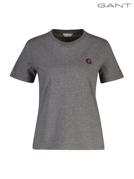 GANT Grey G Badge T-Shirt (H67604) | €77