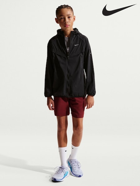 Svart - Nike Stride UV Repel Jacket (H67680) | kr864