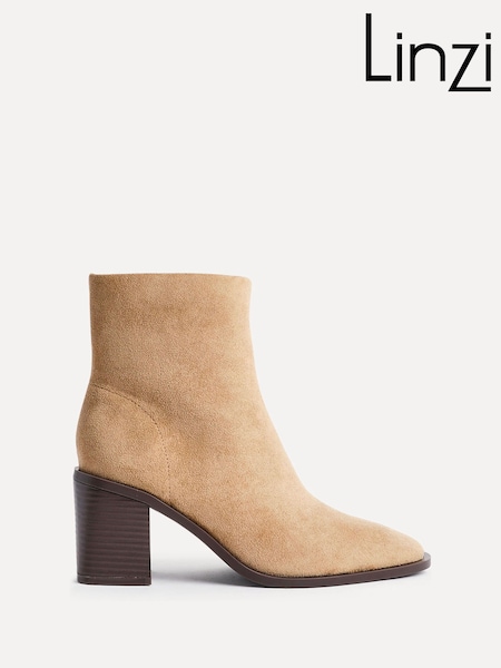 Nua - Linzi Orlando Block Heeled Ankle Boots (H67693) | R$ 445